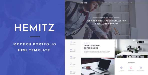 Hemitz - Minimal Portfolio & Photography HTML Template