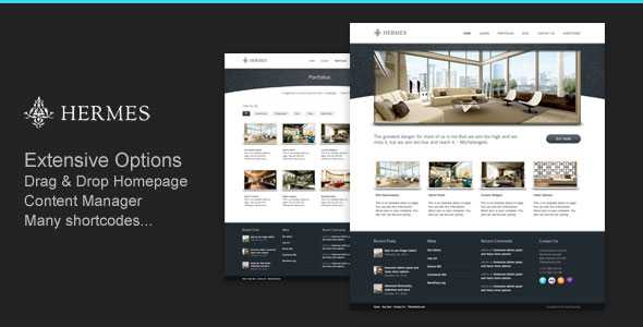 Hermes v1.7 - Themeforest Business Corporate Resort and Hotel