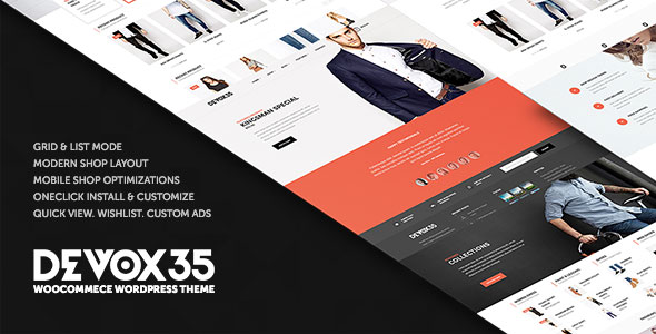 DEVOX35 - WOOCOMMERCE WORDPRESS THEME