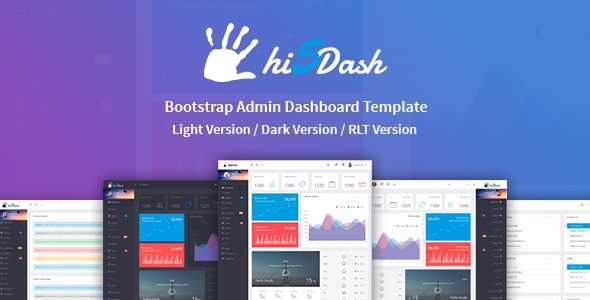 Hi5Dash - Bootstrap 4 Simple Admin Dashboard Template| HTML5 Template For Admin Dashboard