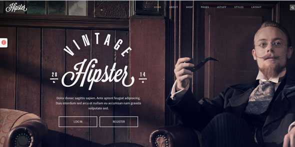 Hipster - JoomlaXTC Joomla Template