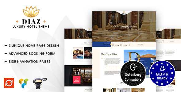 Hotel Diaz v1.9 - Hotel Booking Theme