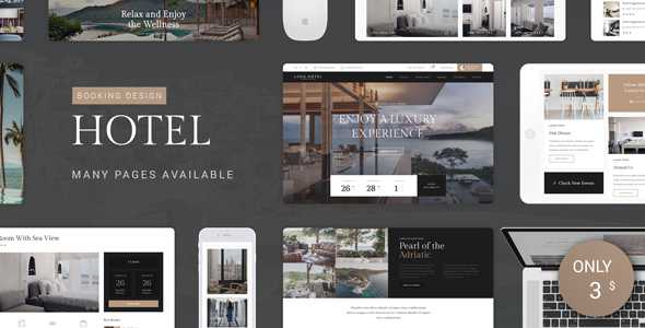 Hotel PSD Template