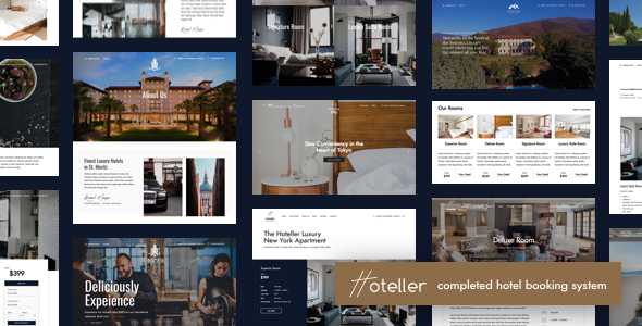 Hoteller v4.0 - Hotel Booking WordPress