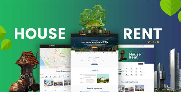 HouseRent v1.6.1 - Multi Concept Rental WordPress Theme