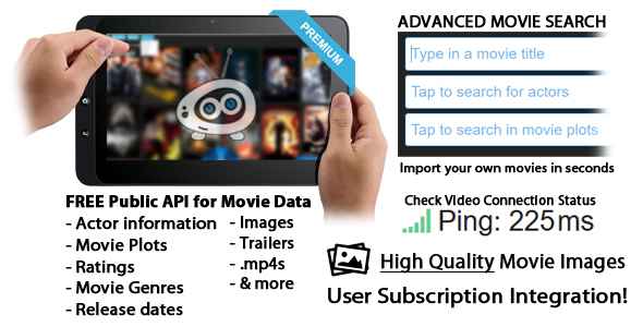 HTML/CSS/PHP/JS Ultimate Movie Scraper Site