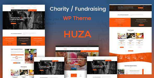 Huza v1.4 - Charity/Fundraising Responsive Theme
