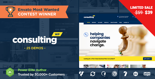 CONSULTING V4.1.3 - BUSINESS, FINANCE WORDPRESS THEME