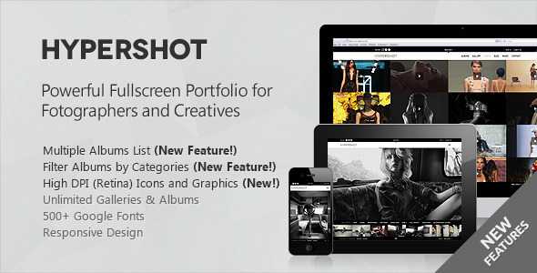 Hypershot - Themeforest Photography Portfolio WP Theme