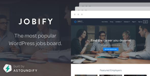 JOBIFY V3.4.0 - THEMEFOREST WORDPRESS JOB BOARD THEME