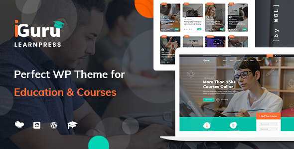 iGuru v1.0.2 - Education & Courses WordPress Theme