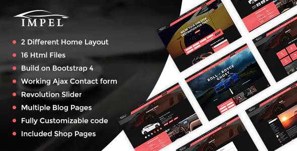 Impel Car v1.0.1 - Car Dealer HTML Template