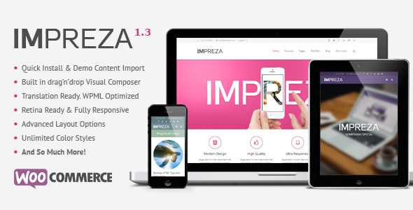 Impreza - Themeforest Retina Responsive WordPress Theme