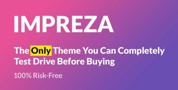 Impreza v7.3.1 - Retina Responsive WordPress Theme