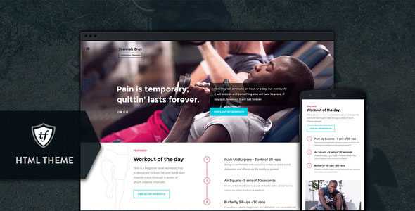 In Shape - Fitness HTML Theme