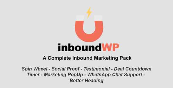 InboundWP Pro v1.0.1 - Marketing Plugin