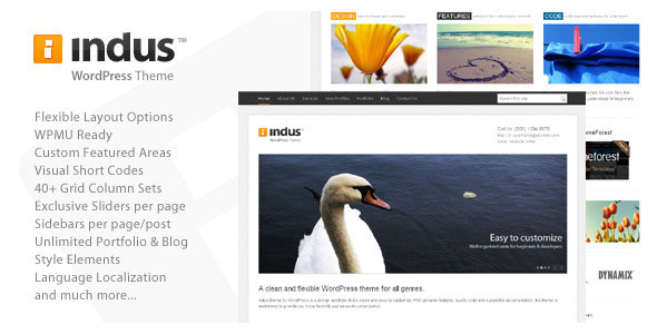 INDUS - THEMEFOREST CORPORATE BUSINESS WP THEME