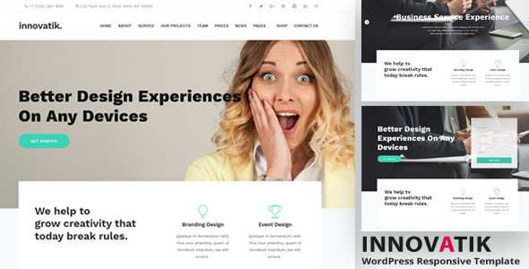 Innovatik v1.2 - Corporate WordPress Theme