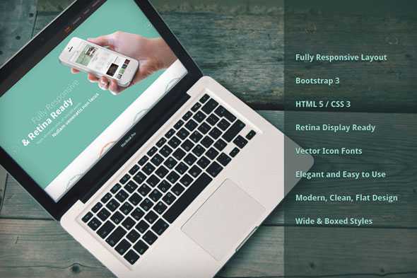 Inspire - Creativemarket Bootstrap Responsive Theme