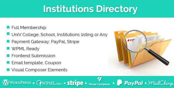 Institutions Directory v1.1.9