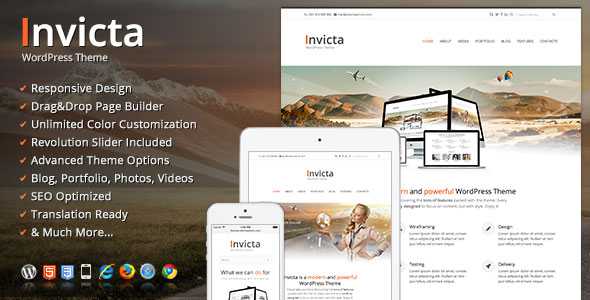 Invicta v2.2 - Themeforest WordPress Theme