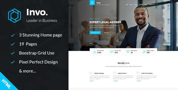 Invo - Business, training & Consulting HTML Template