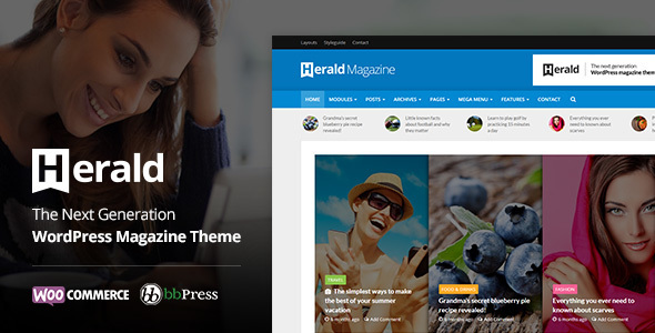 HERALD V1.5.2 - NEWS PORTAL & MAGAZINE WORDPRESS THEME