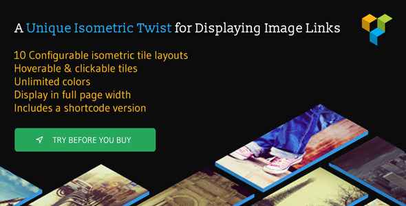 Isometric Image Tiles Shortcode for WPBakery Page Builder v1.5