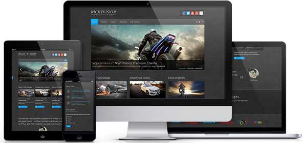 IT Nightvison - Icetheme Premium Joomla Template