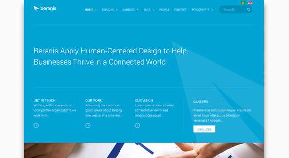 JA Beranis - Joomlart Responsive Template for Business