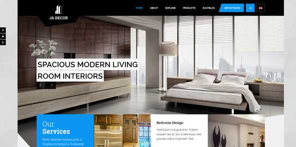 JA Decor - Joomlart Responsive Joomla template for ecommerce