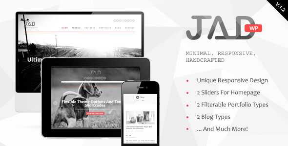 Jad v1.2.1 - Creative Wordpress Theme