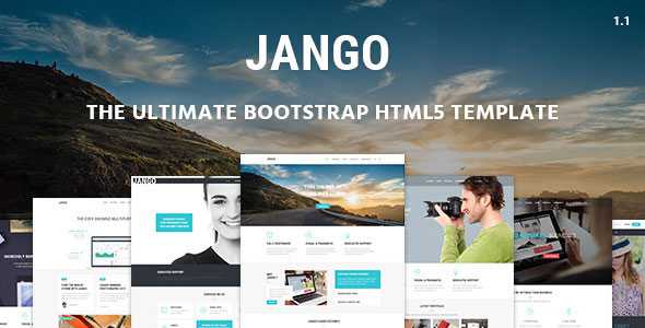 Jango - Responsive Multi-purpose HTML5 Template