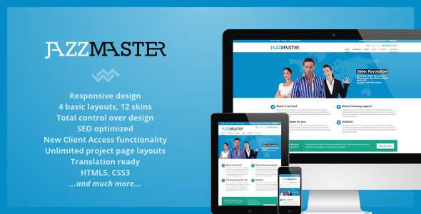 JazzMaster - Themeforest Responsive Business WP Theme