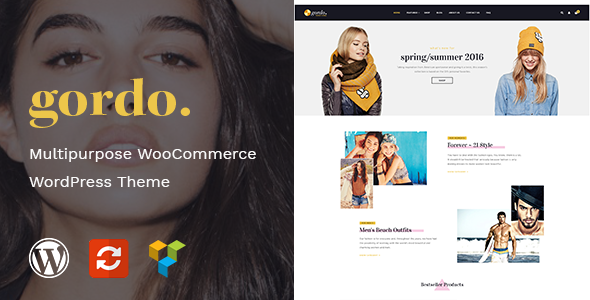 GORDO V1.0 - FASHION RESPONSIVE WOOCOMMERCE WORDPRESS THEME