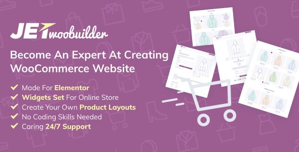 JetWooBuilder v2.1.8 - WooCommerce Addon for Elementor