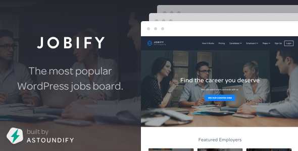 Jobify v3.8.5 - Themeforest WordPress Job Board Theme