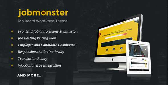 Jobmonster v4.4.3.1 - Job Board WordPress Theme