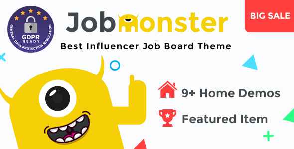 Jobmonster v4.6.0.8 - Job Board WordPress Theme