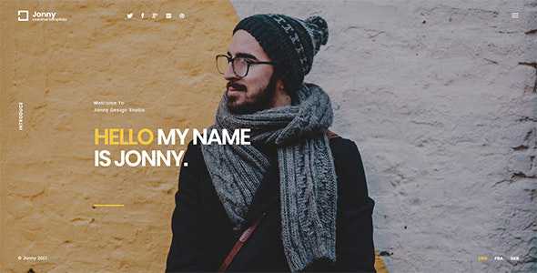 Jonny v1.0.7 - Personal WordPress Theme
