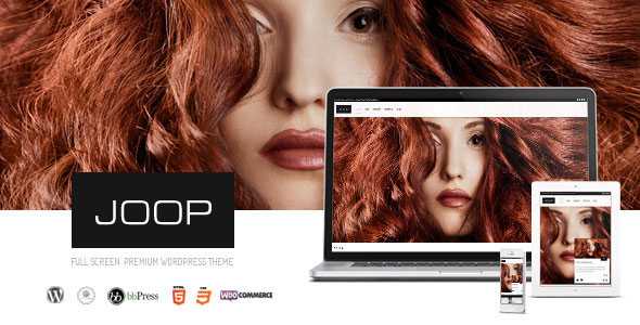 JOOP - Full Screen Woocommerce / Portfolio Theme