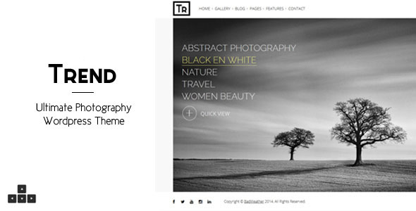TREND V3.5 - PHOTOGRAPHY WORDPRESS THEME