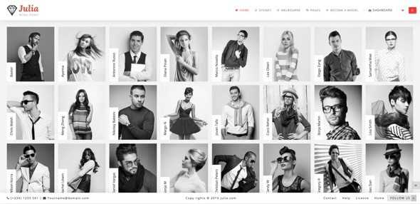 Julia v1.6.2 - Talent Management WordPress Theme