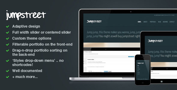 JUMPSTREET - THEMEFOREST PREMIUM WORDPRESS THEME