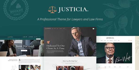 Justicia v1.1.1 - Lawyer and Law Firm Theme