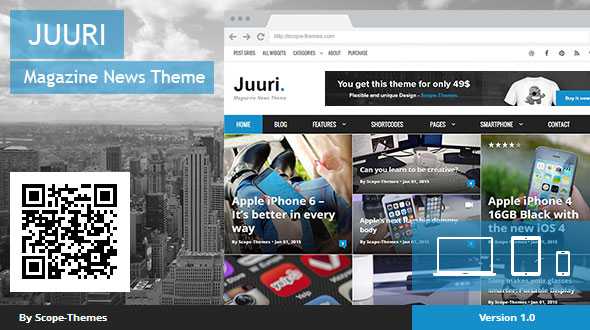 Juuri – Magazine and News WordPress Theme