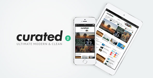 CURATED V2.0 - ULTIMATE MODERN MAGAZINE THEME
