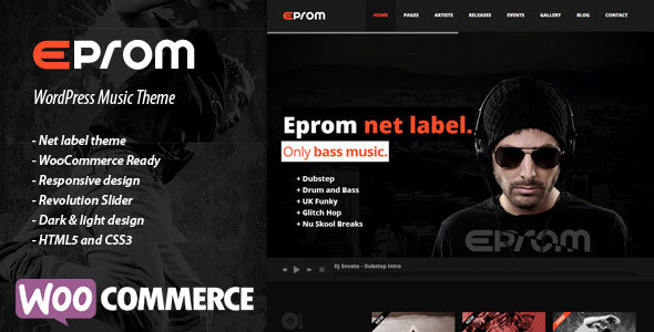 EPROM V1.5.4 - THEMEFOREST WORDPRESS MUSIC THEME