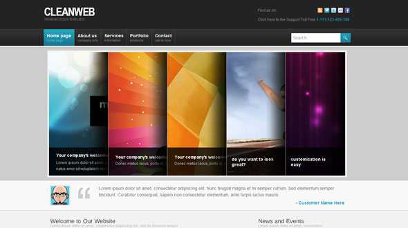 KaleidoScope - HTML Template