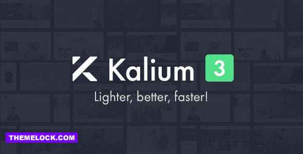 Kalium v3.0.1 - Creative Theme for Professionals